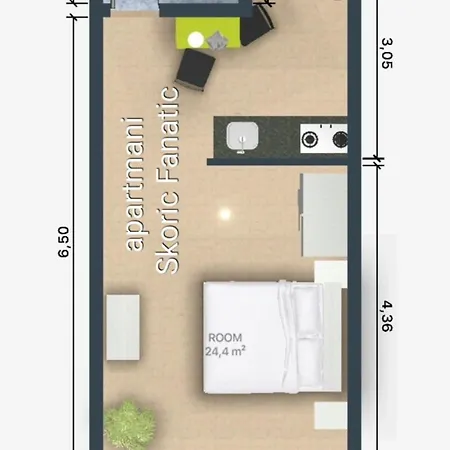 Apartmani Skoric Fanatic Primosten Exterior photo